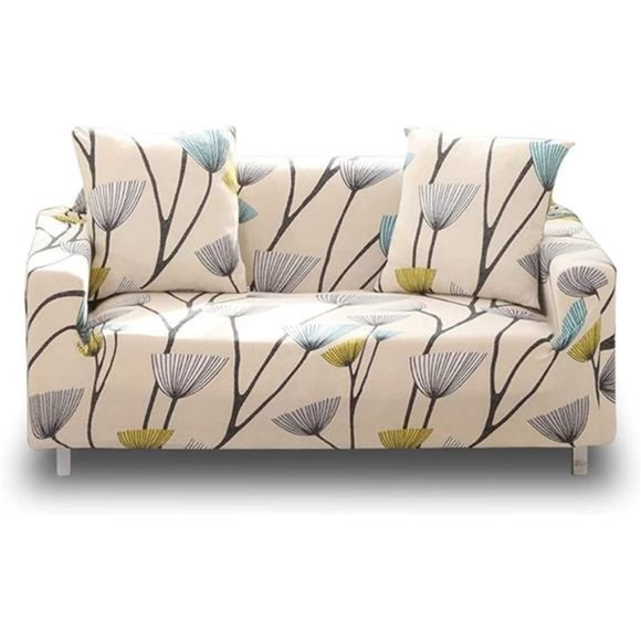 Printed Sofa Cover Stretch Couch Cover Sofa Slipcovers for 3 Cushion Couch - Picture 1 of 6